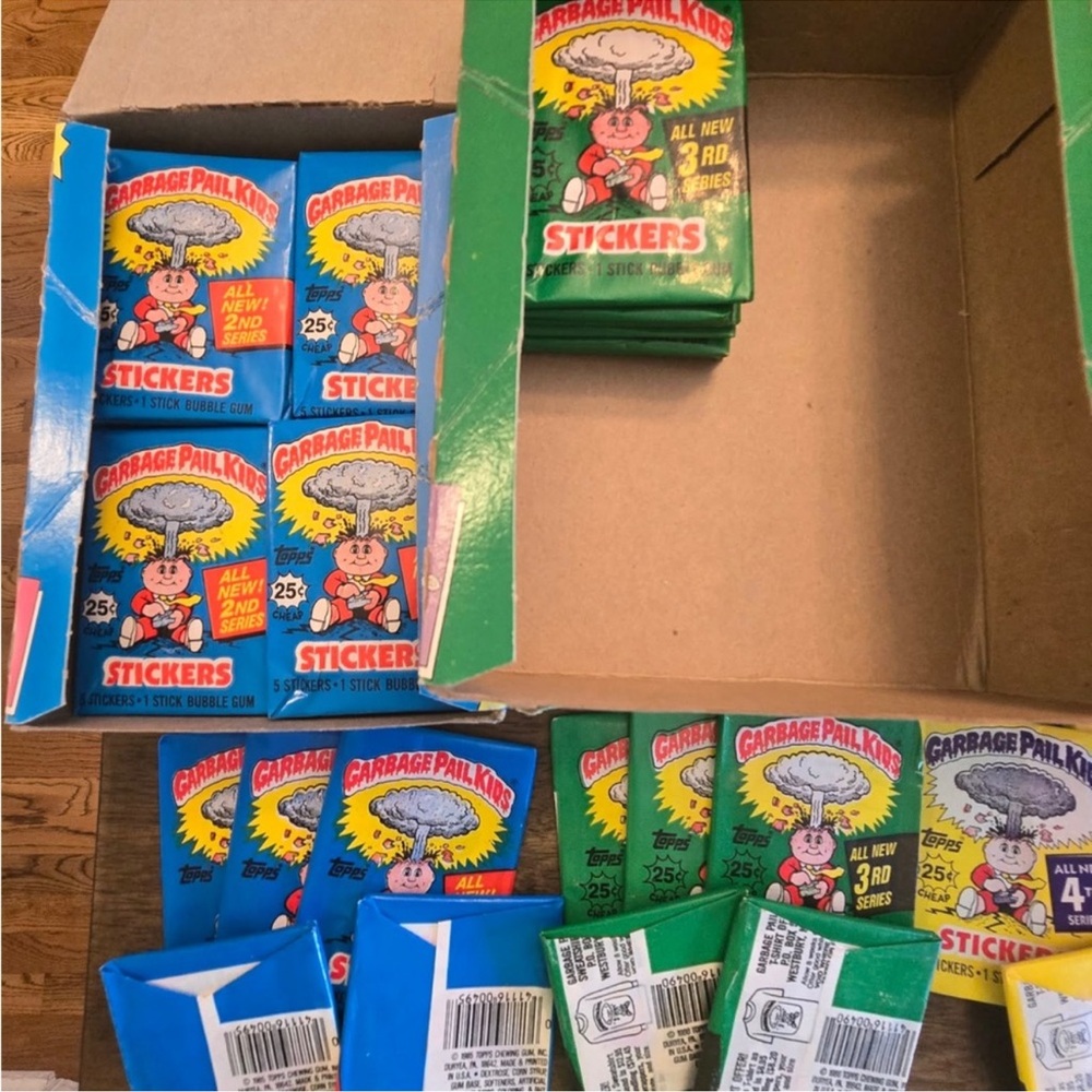 Listing for OREGONK - Garbage Pail Kids Series 2 and Series 3